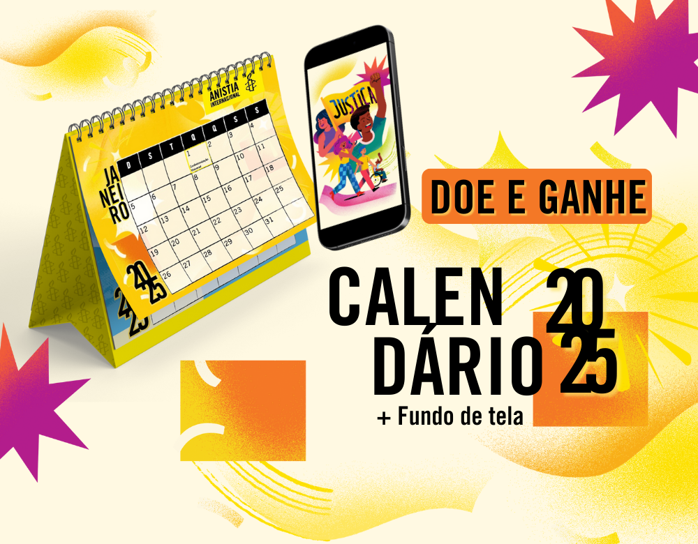 Calendário 2025 em destaque, com design colorido e moderno, ideal para planejamento e organização. Inclui uma tela de fundo divertida e vibrante.